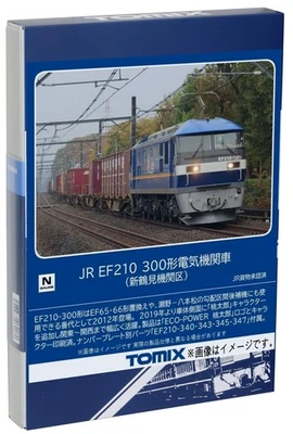 TOMIX N Gauge JR EF210-300 Shintsurumi Locomotive 7185 Model Train Tomytec - Image 1 of 2