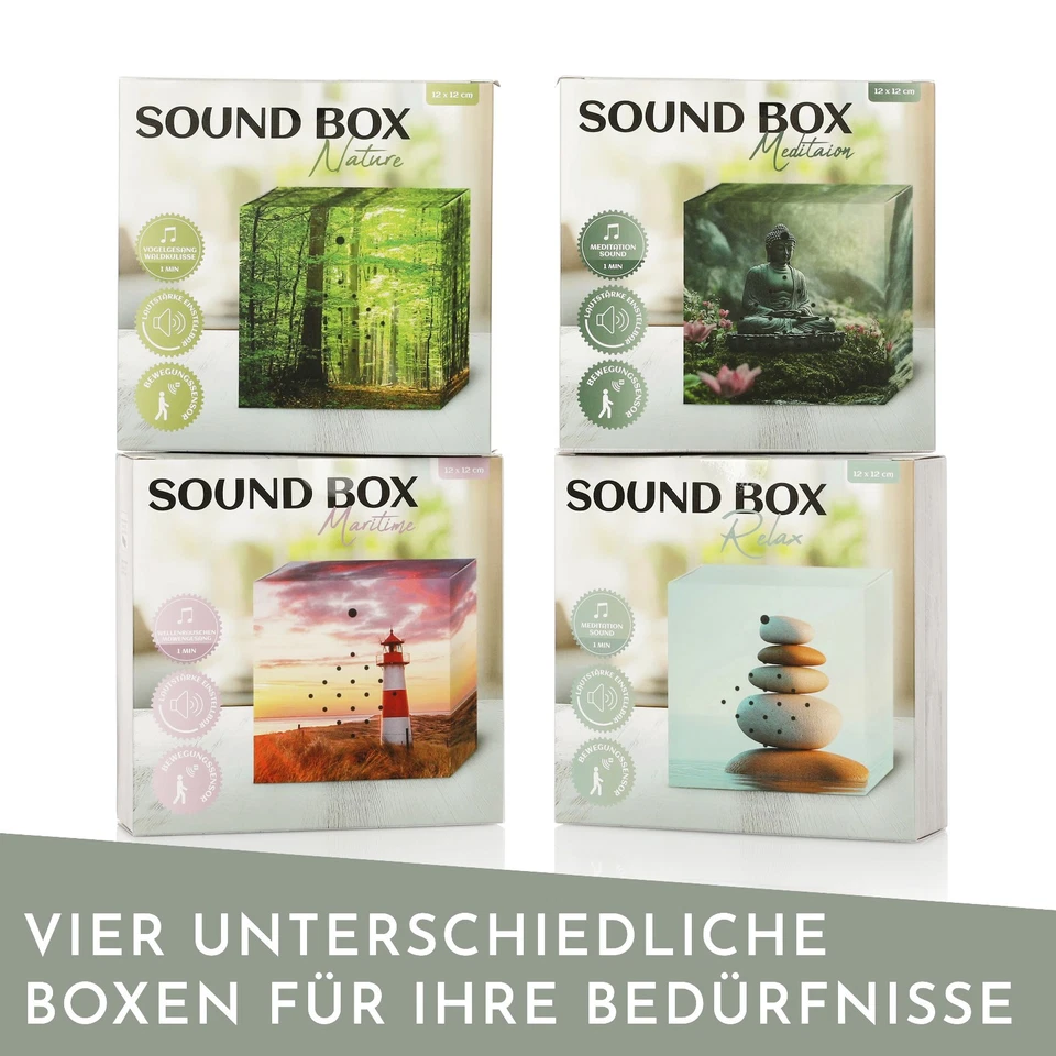 Nordstern Soundbox mit Naturklängen und Vogelgesang für Entspannung & Ruhe - Bild 1 von 1