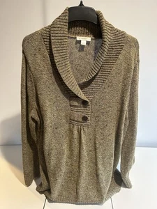 CJ Banks brauner Damenpullover Pullover Größe 3X - Bild 1 von 4