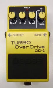 Pedal de efectos para guitarra BOSS OD-2 TURBO Over Drive MIJ 1986 #162 DHL Express o EMS - Imagen 1 de 12