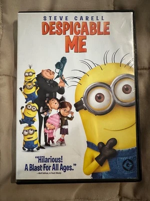 Despicable Me (DVD, 2010) Steve Carell Minions Animated Comedy Julie Andrews NEW - Image 1 of 4