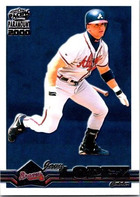 2000 Pacific Paramount Javy Lopez #23 Atlanta Braves - Imagem 1 de 2