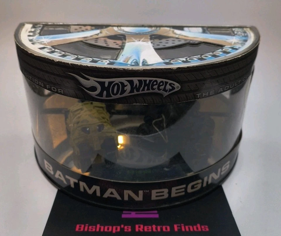 Limited Edition Hot Wheels Batman Begins 2 Car Set 2005 RARE Brand New Sealed - Image 1 of 4
