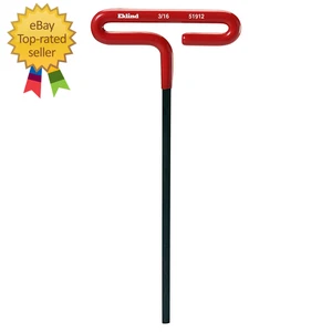 51912 3/16" Cushion Grip Hex T-Handle T-Key Allen Wrench Alloy Steel - Picture 1 of 12