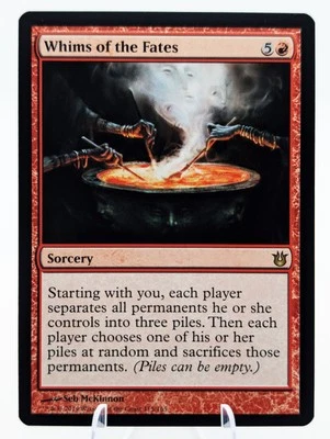 Whims of the Fates | Seb McKinnon Art | Born of the Gods BNG | MTG EDH Rare | LP - Image 1 of 3