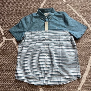 Penguin Casual Button Down Shirt Sz L - Picture 1 of 5
