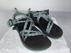 Chaco ZX1 Youth Size 4Unisex Sport Dagger Blue Green Sandals Women’s Size 6 - Picture 1 of 8