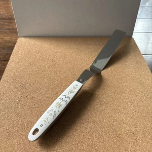 Cuchillo para glaseado de hoja desplazada de 8" EKCO de colección espátula para pasteles esparcidor de acero inoxidable - Imagen 1 de 6