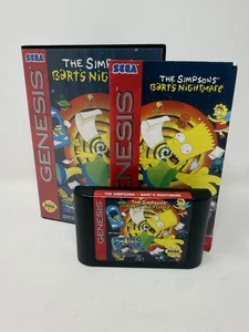 The Simpsons Bart’s Nightmare Sega Genesis komplett CIB - Bild 1 von 20