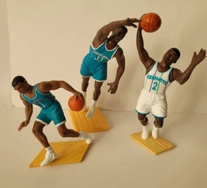 LOTE STARTING LINEUP Charlotte HORNETS Bogues, Johnson, Mourning SLU Baloncesto - Imagen 1 de 5