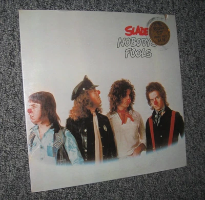 SLADE 1976 "NOBODY'S FOOLS" NEW/STILL- SEALED ORGNL VINTAGE US LP penny / quits - Image 1 of 2