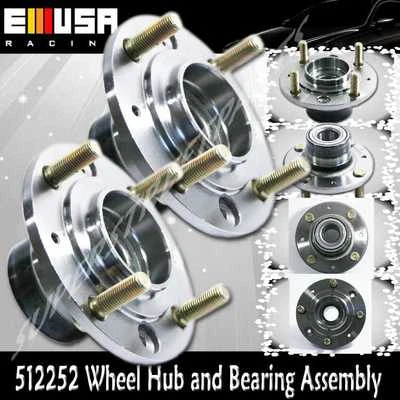 2 PCS REAR WHEEL HUB BEARING ASSEMBLY for 2000-2003 Volve S40 4 LUG Wheel 512252 - Image 1 of 4
