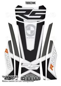BMW R1250RS 2023 - 2024 White Motorcycle Tank Pad Protector Gel Paint Protection - Picture 1 of 1