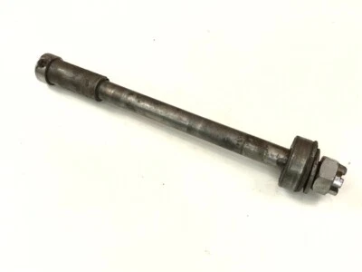 76 Yamaha DT400 DT 400 Enduro Front Wheel Axle Bolt Nut Spacer 6-E - Image 1 of 4