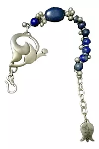 Bracciale Turco Orientale Artigianale Lapislazzuli Gioielli Medio Oriente - Foto 1 di 3