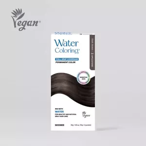 [K-Beauty] Water Coloring Hair Dye Powder Mix, Began, herbal - Wine Brown - Picture 1 of 18