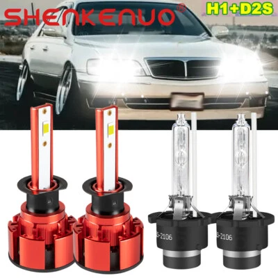 Kit de bombillas de haz alto/bajo LED HID para infiniti Q45 1999 2000 2001 2002-2004 Foto 1 de 4