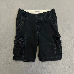 Abercrombie Kids Cargo Shorts Boys Size 12 Blue - Picture 1 of 7