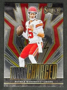 Patrick Mahomes 2023 Panini Select Turbo Inserto Cargado #TUR-PMA | Chiefs - Imagen 1 de 2