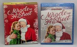 Miracle on 34th Street 1947 (Blu-ray + Digital 2020) New Sealed w Rare Slip Case - Picture 1 of 3