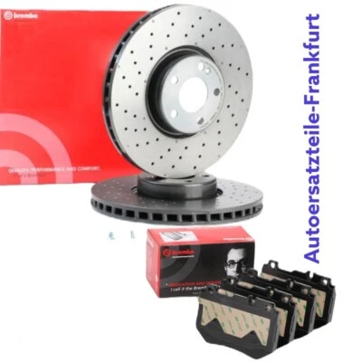 Brembo Bremsscheiben + Beläge VORNE Mercedes C E CLS W205 S205 A205 C205 W213 S2