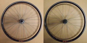 Juego de ruedas Shimano TX505 KTM TO19 QR-QR CL Disc 1828 g negro MTB 507c 24" - Imagen 1 de 6