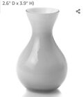 Impulse! 2 Glass Vase Mira Small Bud Classic Grey Gray Slate Pair