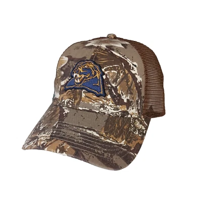 Pitt Panthers Camo Hat Cap Youth Trucker Adjustable Hook and Loop NCAA New - Image 1 of 4