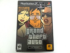 PlayStation 2 PS2 Grand Theft Auto Trilogy NEW Box GTA 3 III San Andreas SEALED
