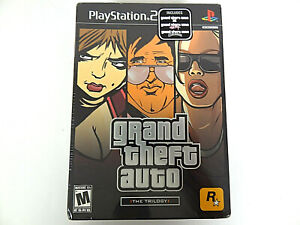 PlayStation 2 Ps2 Grand Theft Auto Trilogy New Box Gta 3 Iii San Andreas Sealed