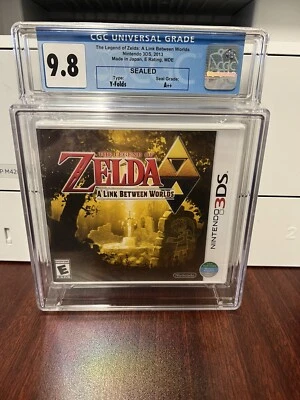 Legend of Zelda Link Between Worlds Nintendo 3DS New Sealed CGC 9.8 !! - Image 1 of 4