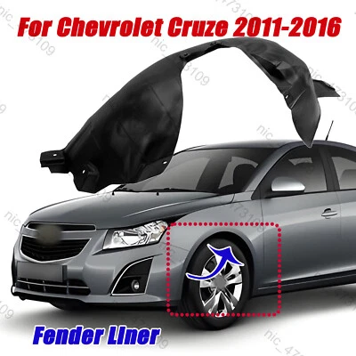 Front Driver Side Fender Liner For Chevrolet Cruze,2011 2012 2013 2014 2015 2016 Foto 1 de 4