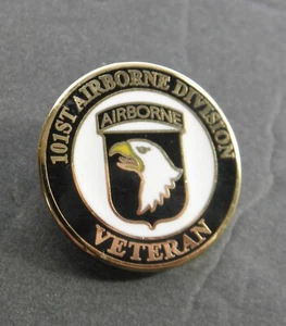 ARMY 101ST AIRBORNE DIVISION VETERAN VIETNAM LAPEL PIN 1 INCH - Picture 1 of 2