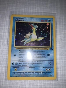 Swirl Foil Lapras Fossil Set Pokemon 10/62 - Holo, Deutsch, Swirl PSA 9/10? - Bild 1 von 2