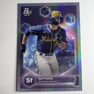2022 Bowman Platinum Precious Elements Sal Frelick #PE-21 Brewers - Picture 1 of 2