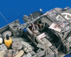 Verlinden 1/35 SuperValue .50 Caliber Machine Guns (x4) w/Ammo Boxes (x5) 1729 - Picture 1 of 1