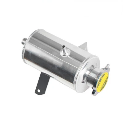 Universal Alloy water tank & oil catch can 1.5L Round Water Catch Can Fuel Tank Foto 1 de 4