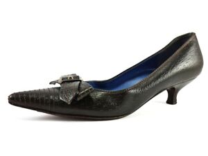 Salvatore Ferragamo Brown Leather Pumps Women�s Shoes Size US 6 EU 36.5