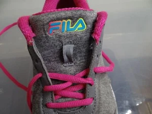 Zapatillas deportivas FILA Lite rosa y grises suaves para correr con cordones para mujer talla 6,5 - Imagen 1 de 11