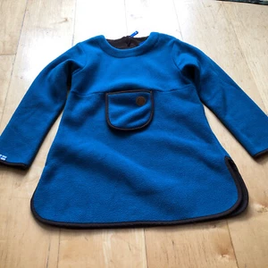 finkid Nimi Tunika Pullover Fleece Gr 130-140 9-10 Jahre Petrol warm - Bild 1 von 4