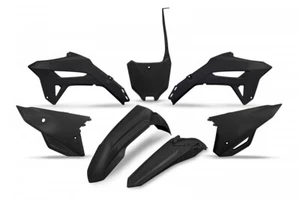UFO Honda Plastic Kits CRF 250 22-24 450 21-24 Motocross MX Plastic Kits - Black - Picture 1 of 9