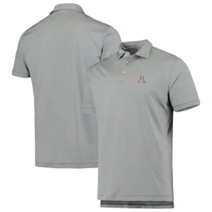Arizona Wildcats Peter Millar Jubilee Team Stripe Polo - Navy - Picture 1 of 9