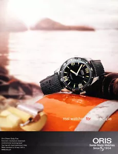 ORIS WATCH MAGAZINE promo ad #02 "NOT A WATCH" 2015 - Picture 1 of 2