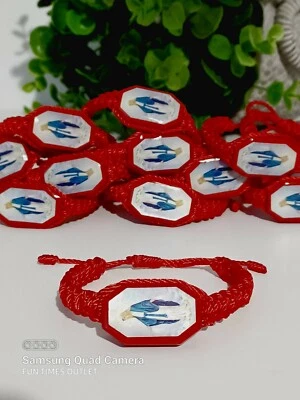 12 Pulseras Imaculada Concepción Recuerdos Pulsera Inmaculada Concepción Favores Foto 1 de 4