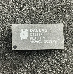 DS1287 DALLAS Orologio in tempo reale multiplexato 64 byte orologio/calendario/allarme 24 pin - Foto 1 di 6