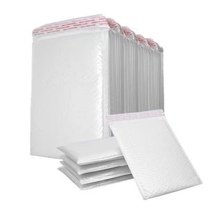 200PCs Poly Mailer Bubble Mailers 4 Layers Padded Envelopes Self Sealing - Picture 1 of 21