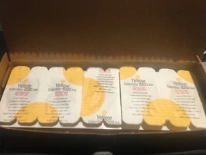 5 X GENUINE ORIGINAL XEROX PHASER 8200 YELLOW SOLID INK STICKS 016-2047-00 - Picture 1 of 1