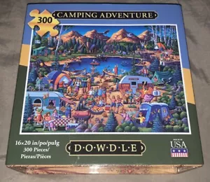 Puzzle Dowdle ""Camping Adventure"" 300 pezzi NUOVO DI ZECCA - Foto 1 di 4