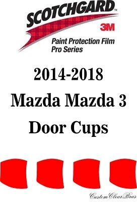 Película de protección de pintura 3M Scotchgard serie Pro 2015 2016 2017 2018 Mazda Mazda 3 Foto 1 de 3
