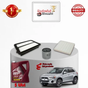 KIT TAGLIANDO FILTRI + OLIO MITSUBISHI ASX 1.6 MIVEC 85KW 116CV DAL 2010 -> - Imagen 1 de 1